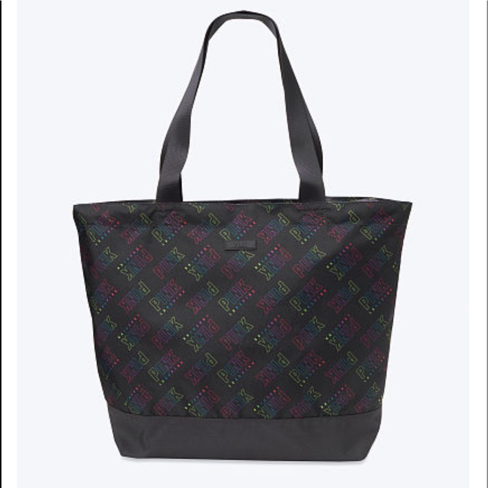 Pink weekender tote